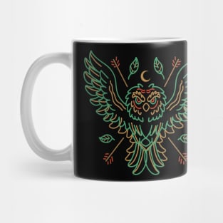 the green owl Mug